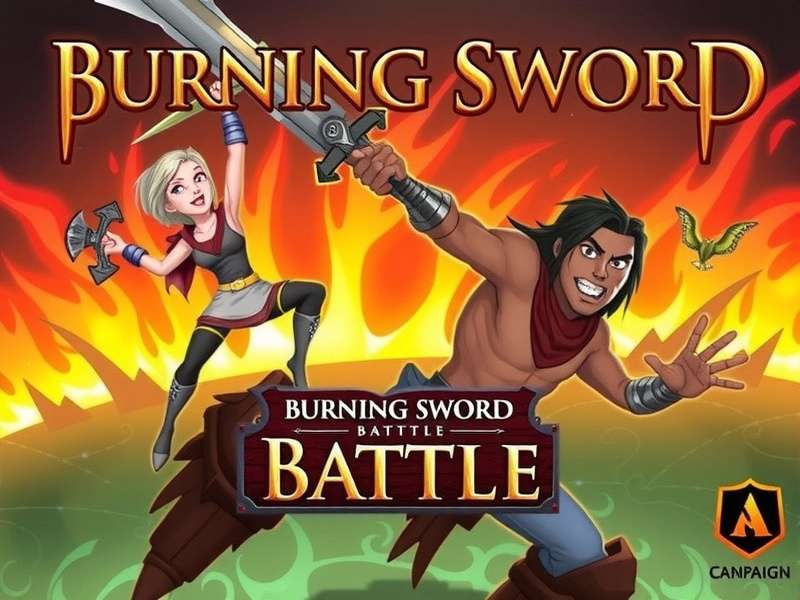 Boss Battle in Mythic Campaign Burning Sword Battle Mythic Campaign